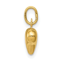 14K Polished 3-D Puffed Heart Charm-C2905