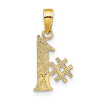 14k #1 Charm-C2961