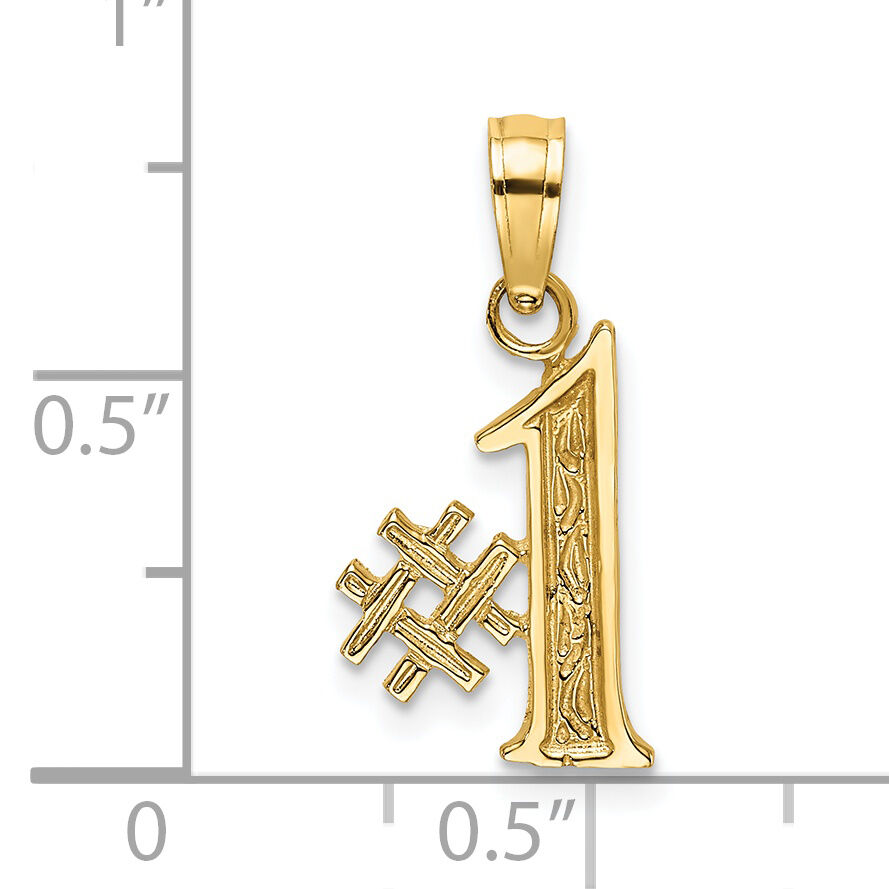 14k #1 Charm-C2961