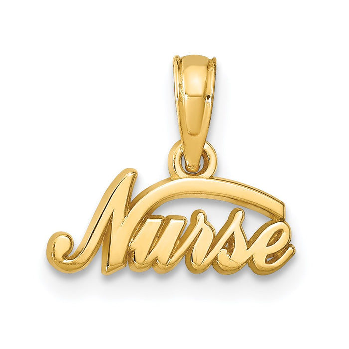 14k Nurse Pendant-C2963