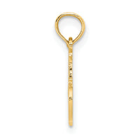 14k #1 NIECE Charm-C3005