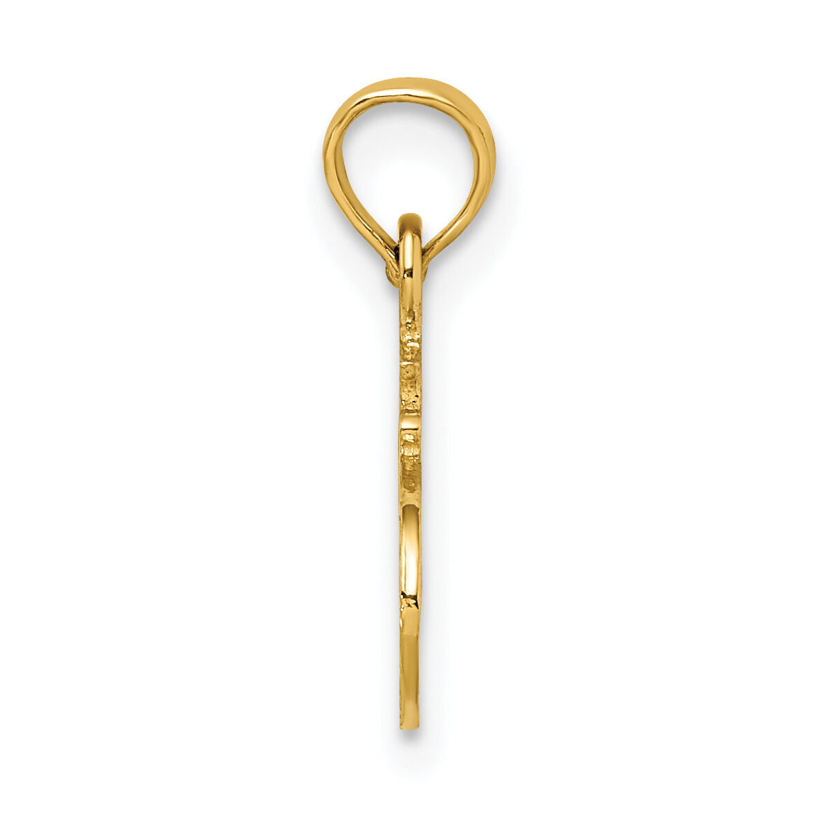 14k #1 AUNTIE Charm-C3007