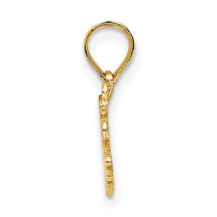 14K LITTLE ANGEL Charm-C3014