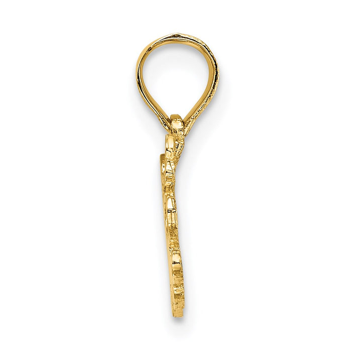 14K LITTLE ANGEL Charm-C3014