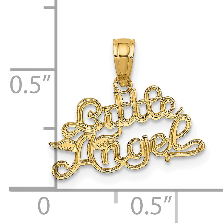 14K LITTLE ANGEL Charm-C3014