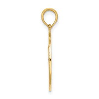14k #1 SON Charm-C3019