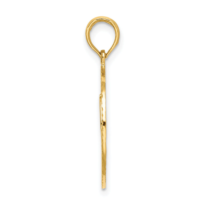 14k #1 SON Charm-C3019