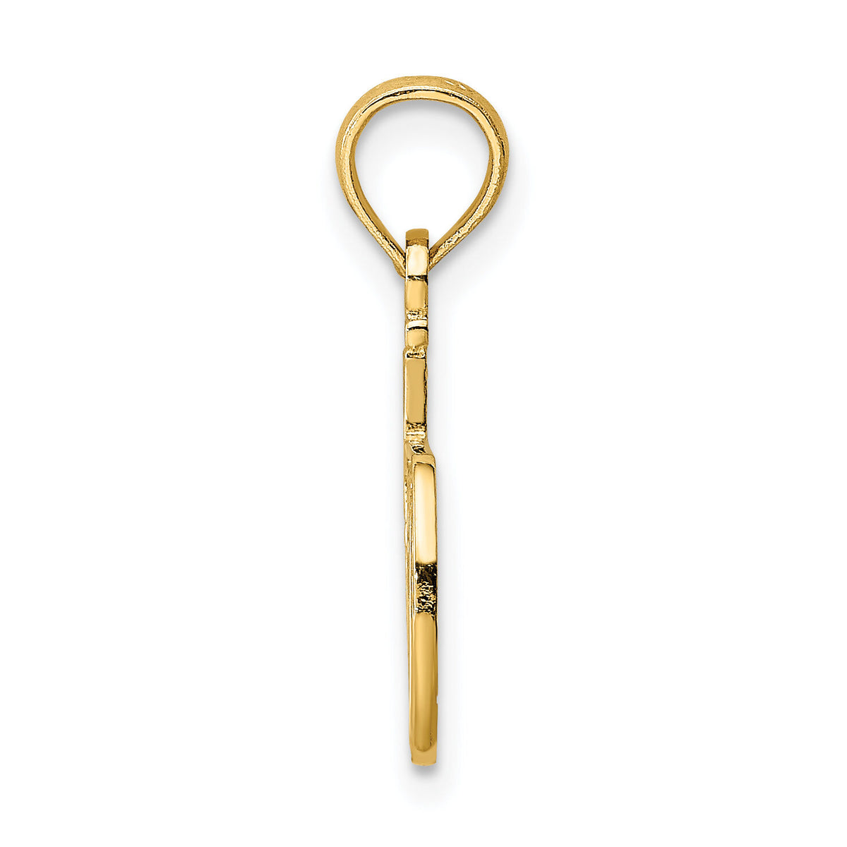 14k #1 DAD Charm-C3024