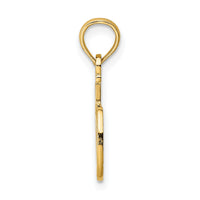 14k #1 DAD Charm-C3024