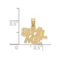 14K SPOIL ME Charm-C3033