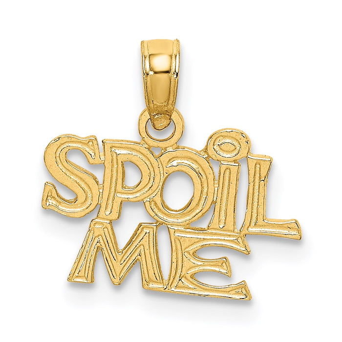 14K SPOIL ME Charm-C3033