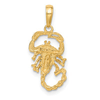 14k Scorpion Charm-C3049