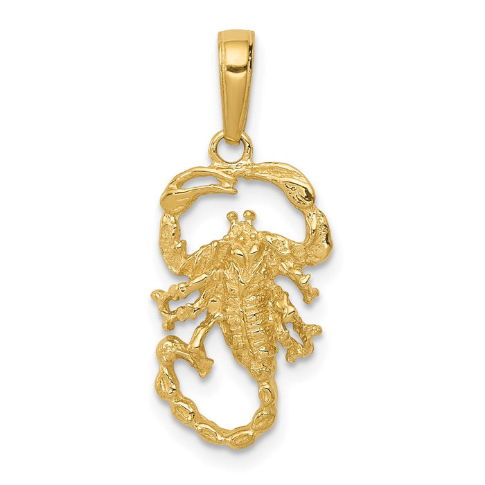 14k Scorpion Charm-C3049