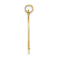 14k Cut-out NEW YORK w/Statue of Liberty Charm-C3074