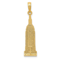 14k EMPIRE STATE Building Pendant-C3081