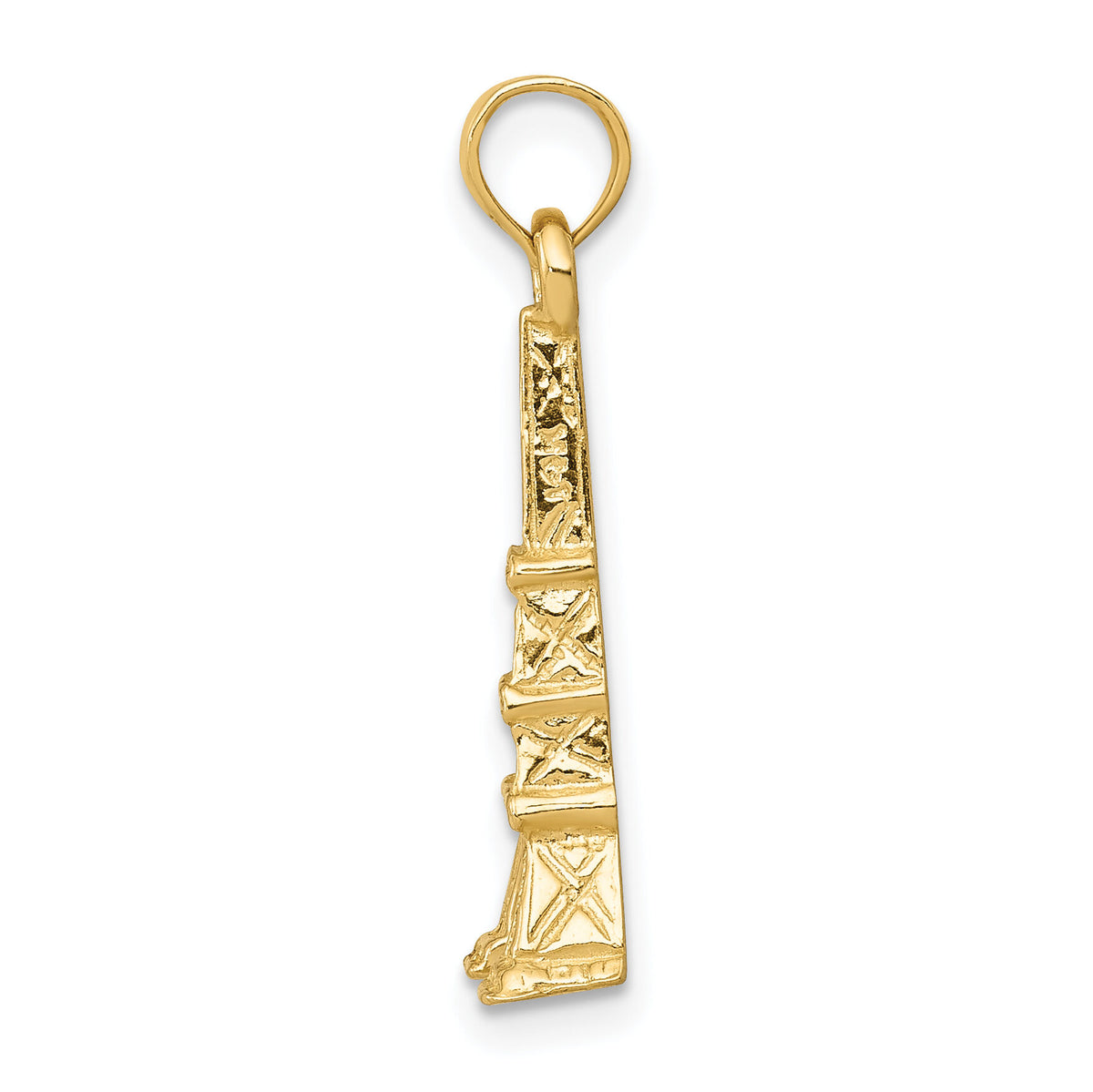 14k Eiffel Tower Pendant-C3084