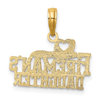 14k FIREMAN'S DAUGHTER Charm-C3101