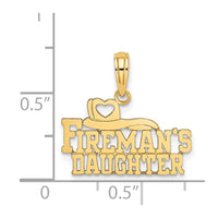 14k FIREMAN'S DAUGHTER Charm-C3101