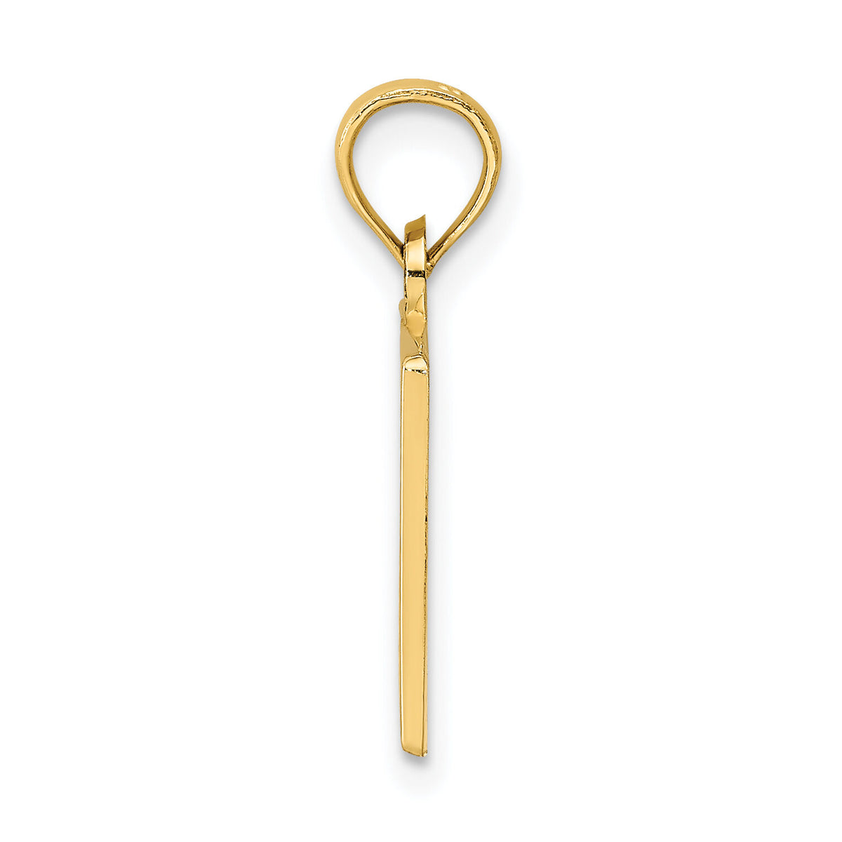 14k #1 TEACHER Charm-C3119