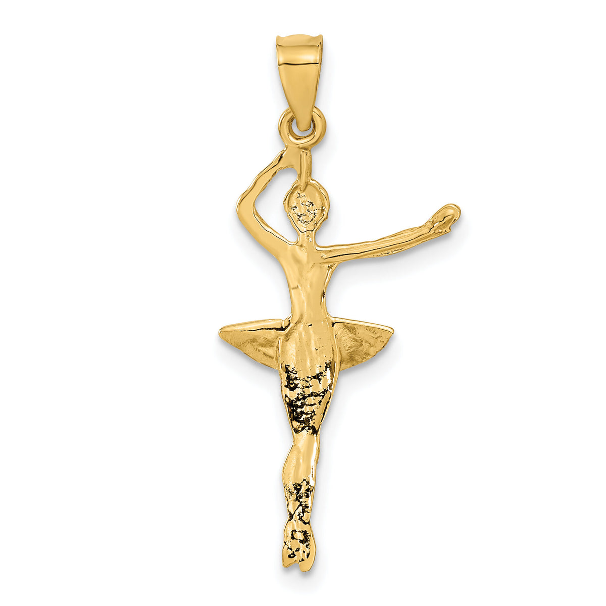 14k Ballerina Pendant-C3127