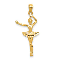 14k Ballerina Pendant-C3127