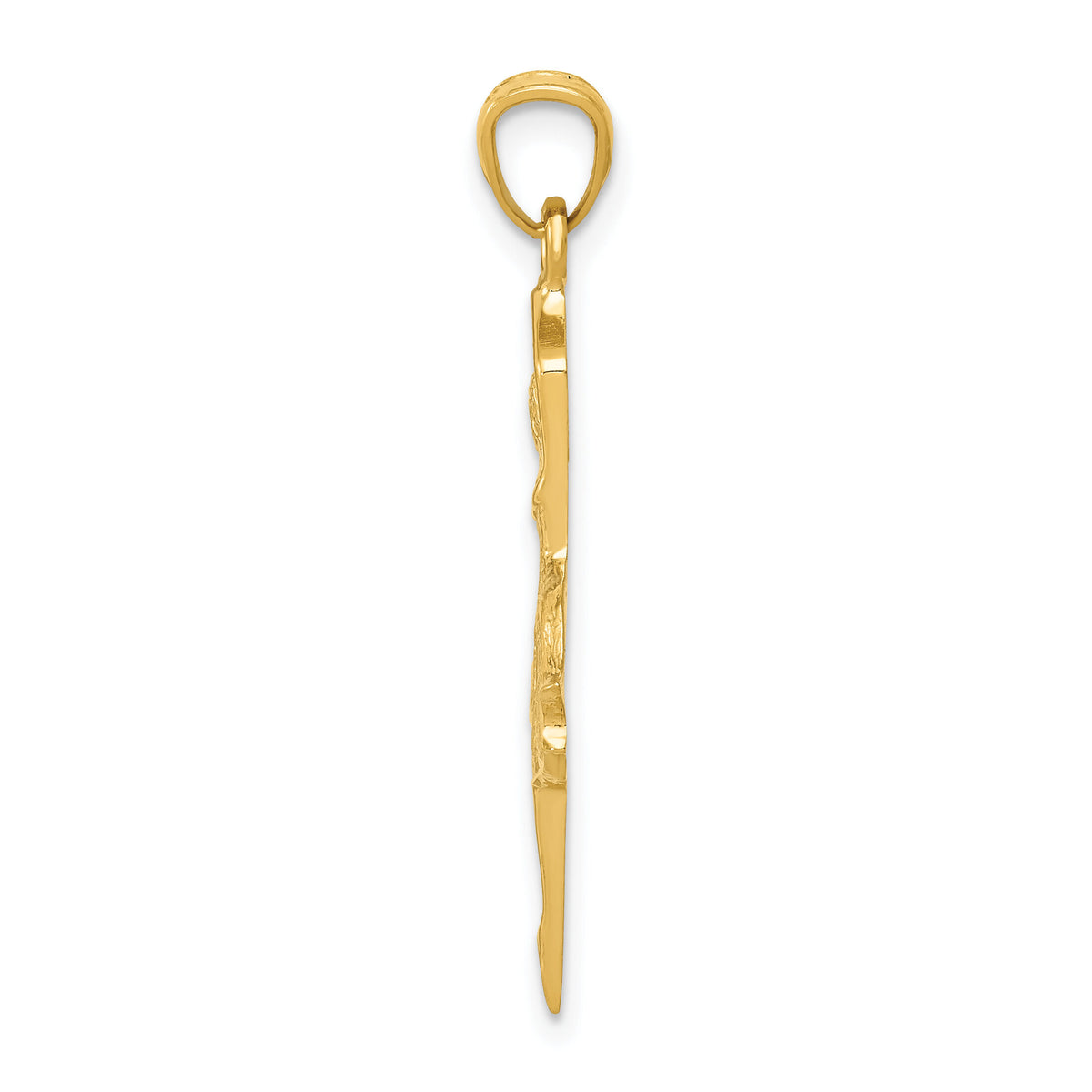 14k Dancing Ballerina Pendant-C3128