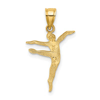 14k Polished Dancer Charm-C3129