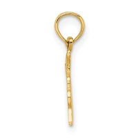 14K #1 DRUMMER Charm-C3137