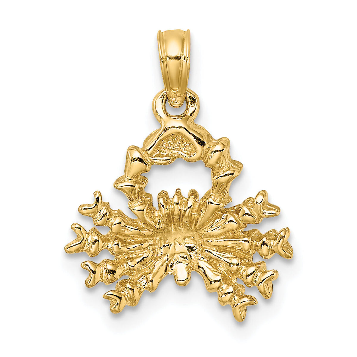 14k 3-D Cancer Zodiac Charm-C3146