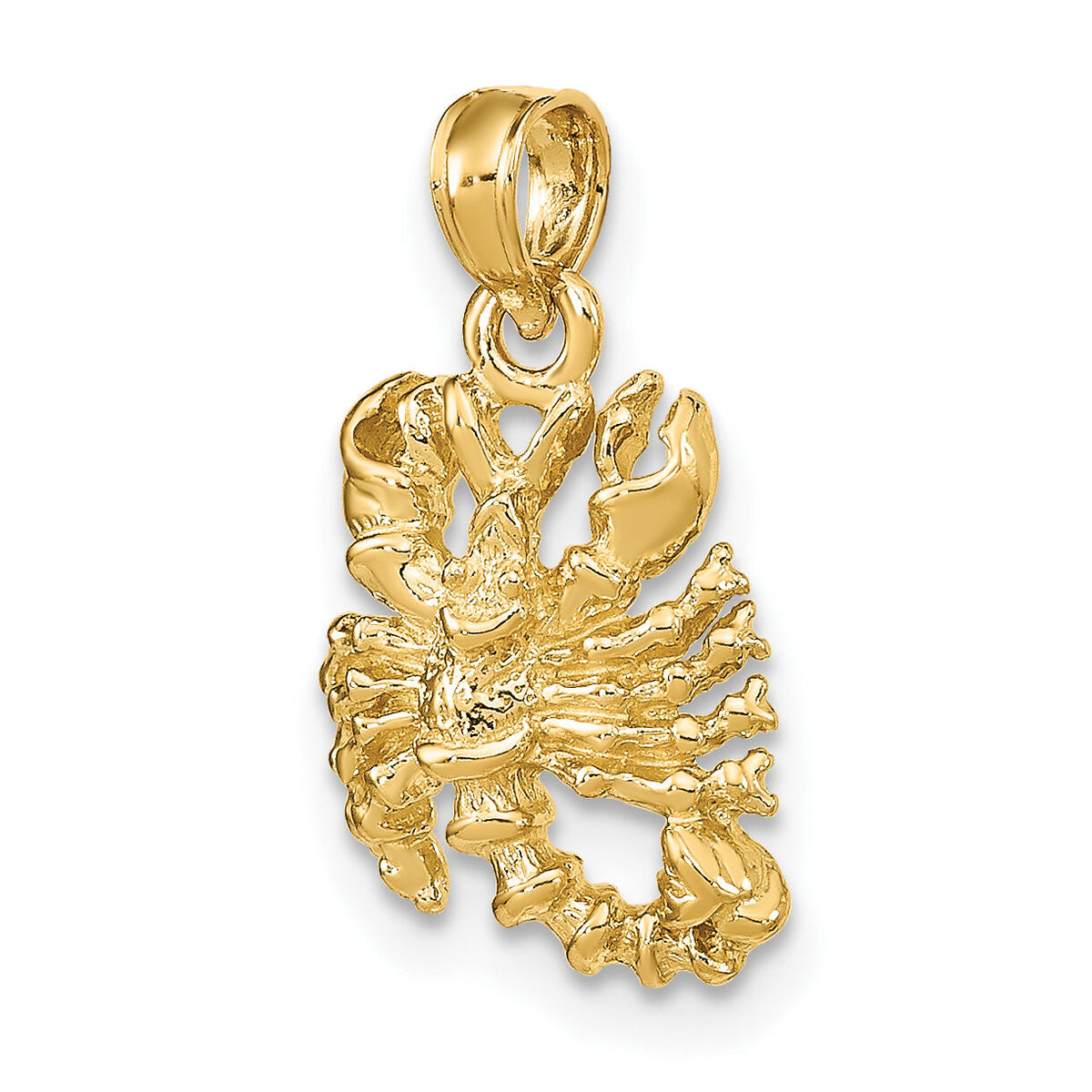 14k 3-D Scorpio Zodiac Charm-C3150