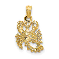 14k 3-D Scorpio Zodiac Charm-C3150
