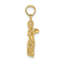 14k 3-D Sagittarius Zodiac Charm-C3151