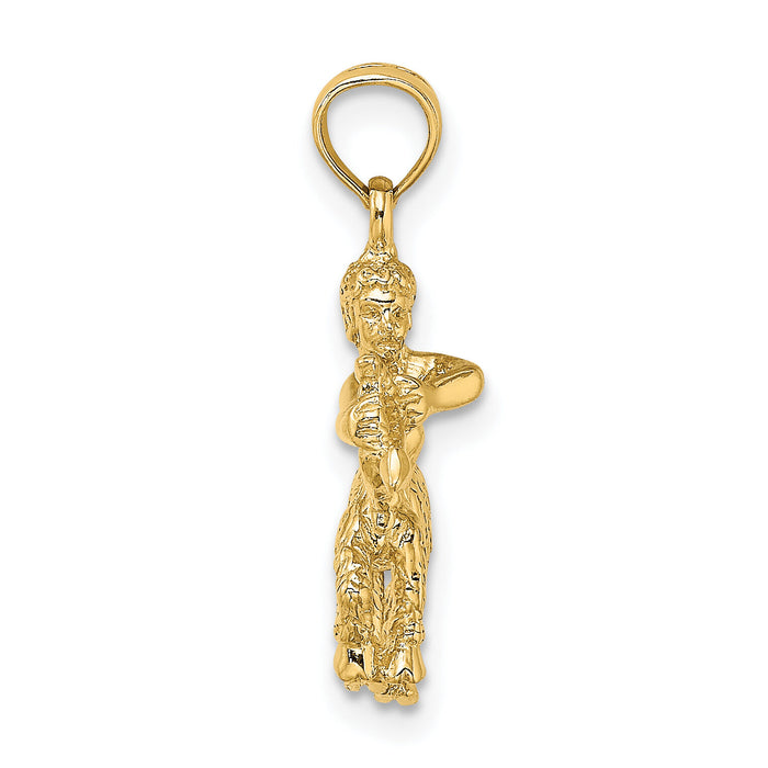 14k 3-D Sagittarius Zodiac Charm-C3151