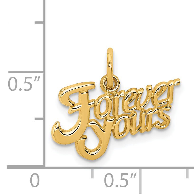 14K FOREVER YOURS Charm-C316