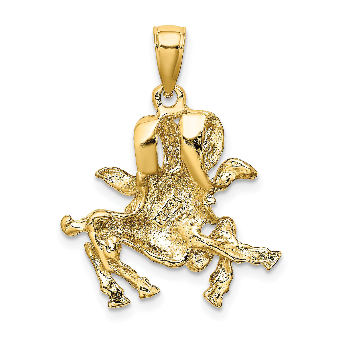 14k Large Aries Zodiac Charm-C3167