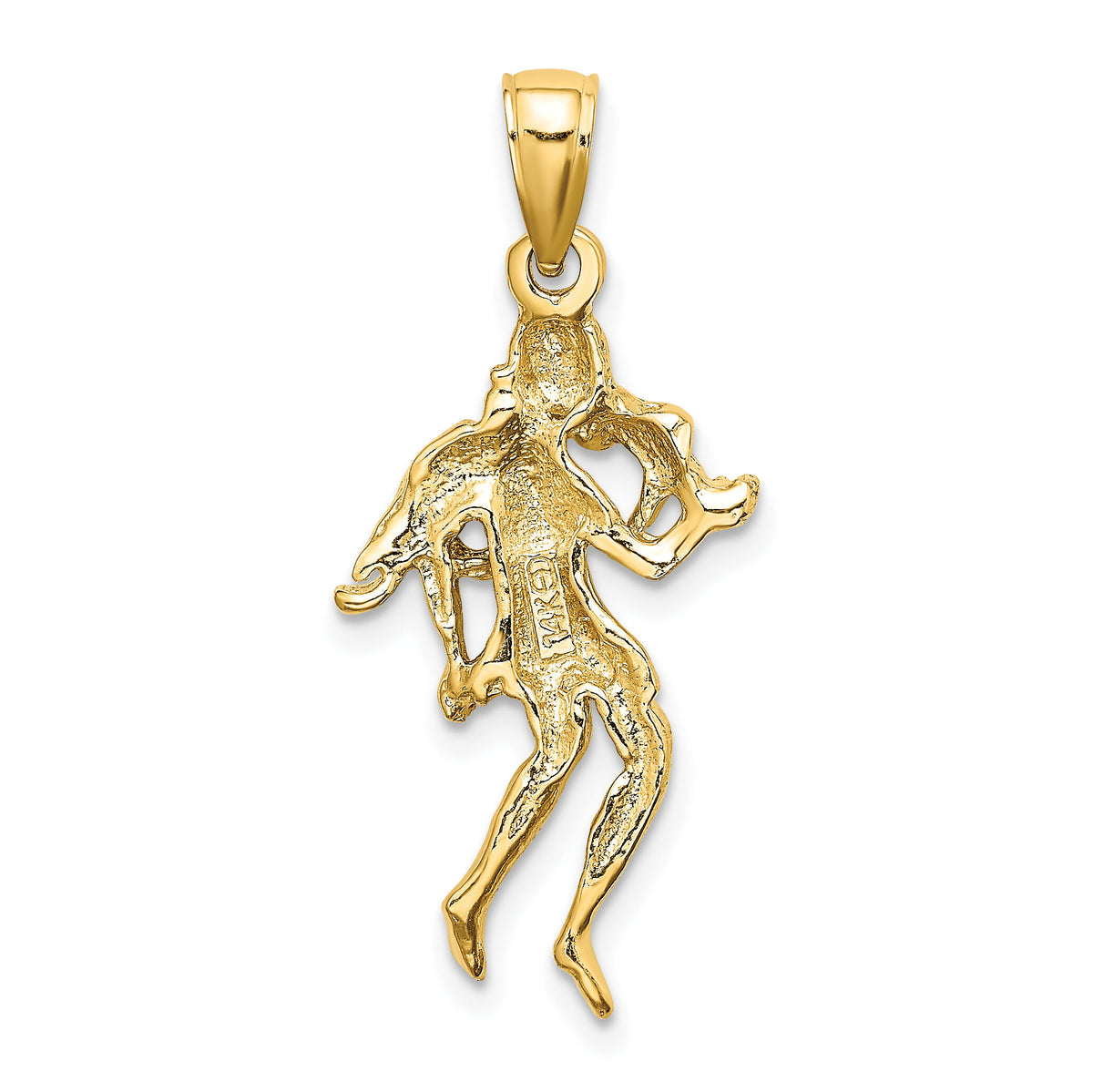 14k Large Virgo Zodiac Charm-C3172