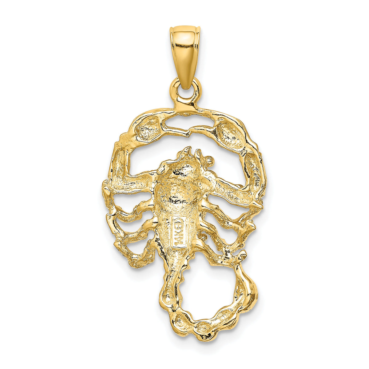14k Large Scorpio Zodiac Charm-C3174