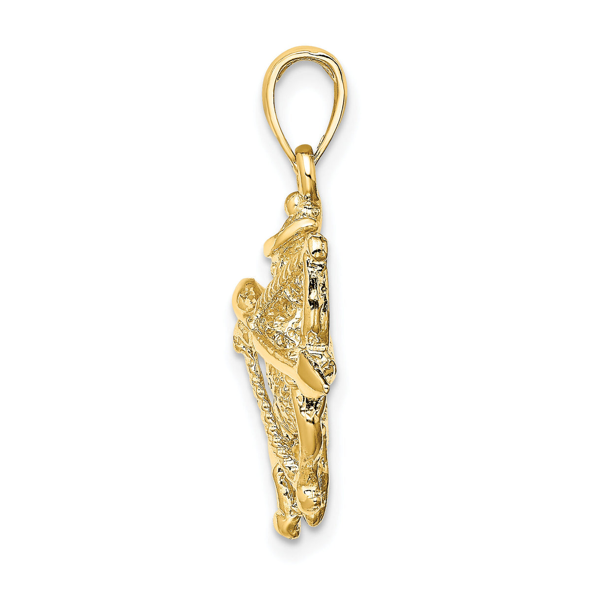 14k Large Sagittarius Zodiac Charm-C3175