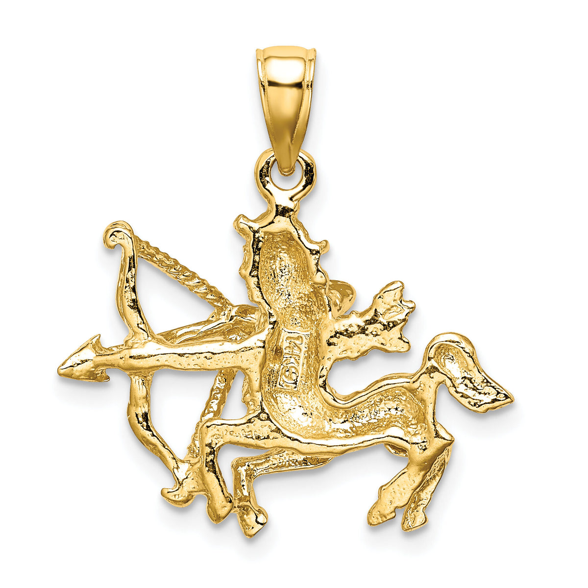 14k Large Sagittarius Zodiac Charm-C3175