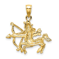 14k Large Sagittarius Zodiac Charm-C3175