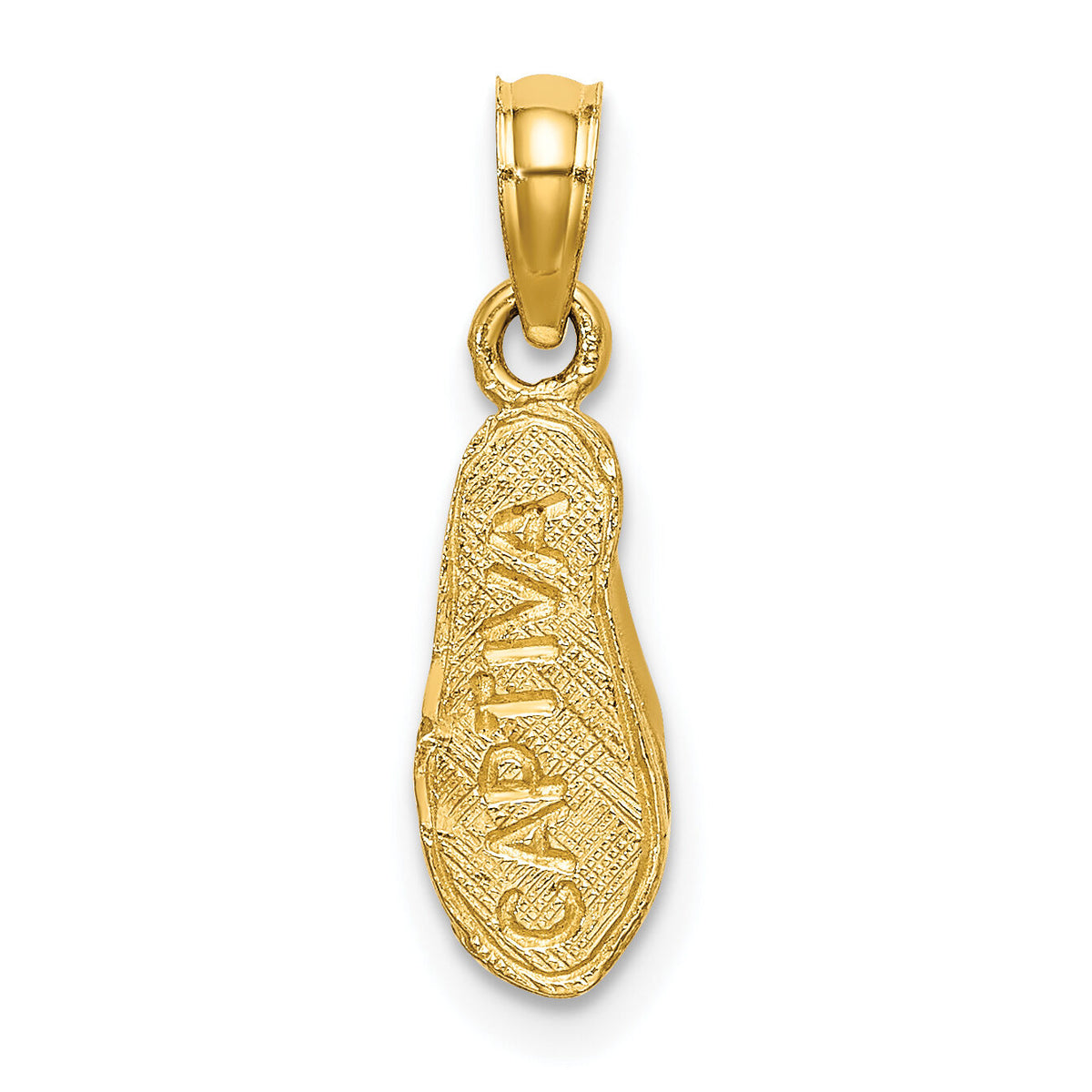 14k 3D CAPTIVA Flip-Flop Charm-C3239
