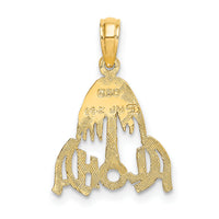 14k ALOHA Palm Tree Charm-C3249