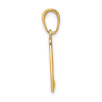 14k Mile 0 KEY WEST Mile Marker Pendant-C3262