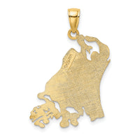 14k Cut Out MARCO ISLAND Charm-C3266