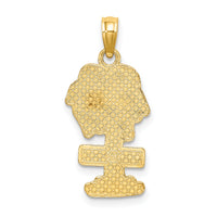 14k SANIBEL Palm Tree Charm-C3286