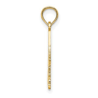 14k I LOVE STONE HARBOR Sailboat Charm-C3303