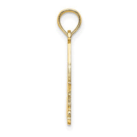 14k I LOVE STONE HARBOR Sailboat Charm-C3303