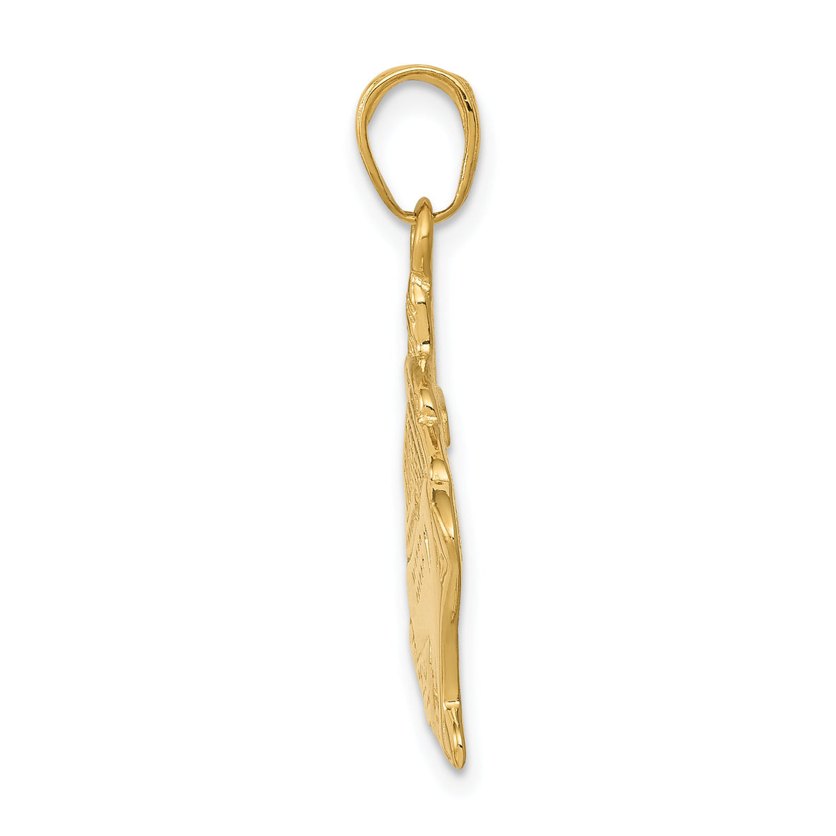 14k Cruise Ship Pendant-C3312