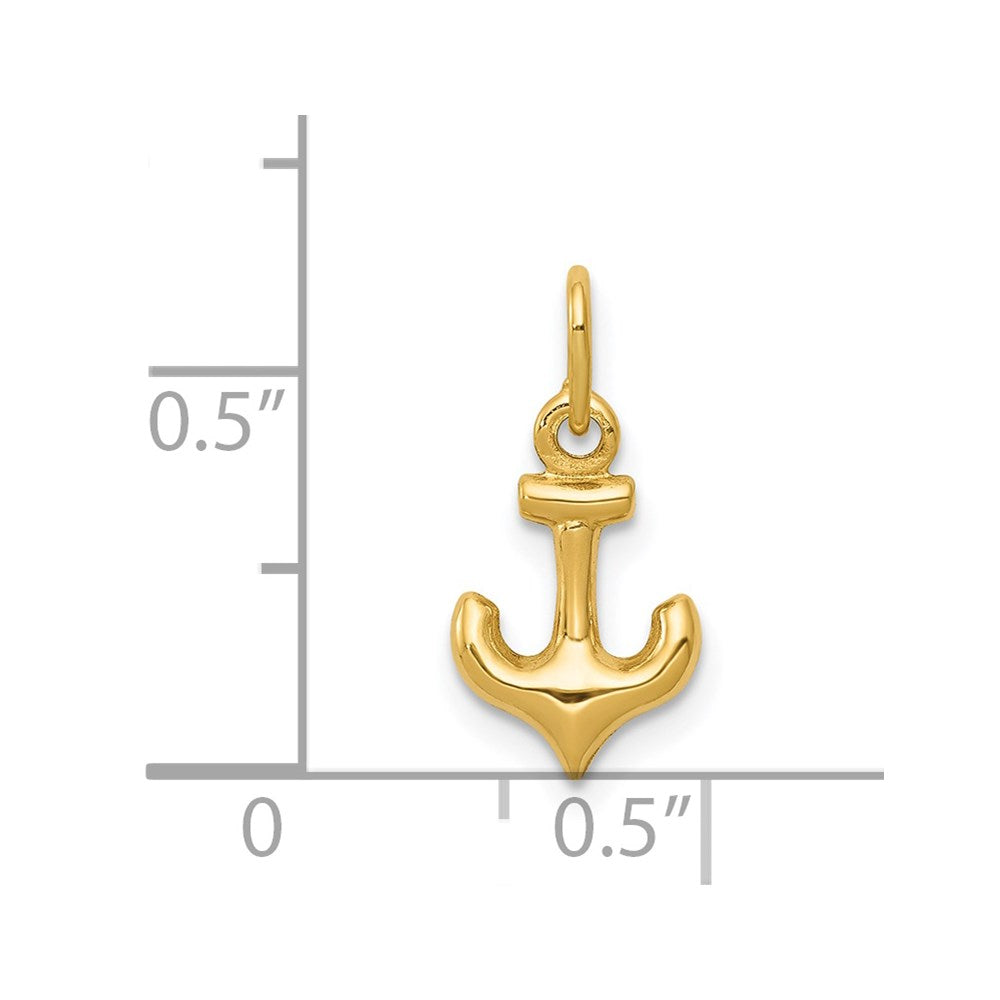 14k Anchor Charm-C3338