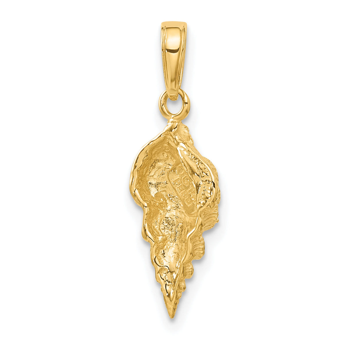14k Conch Shell Pendant-C3370